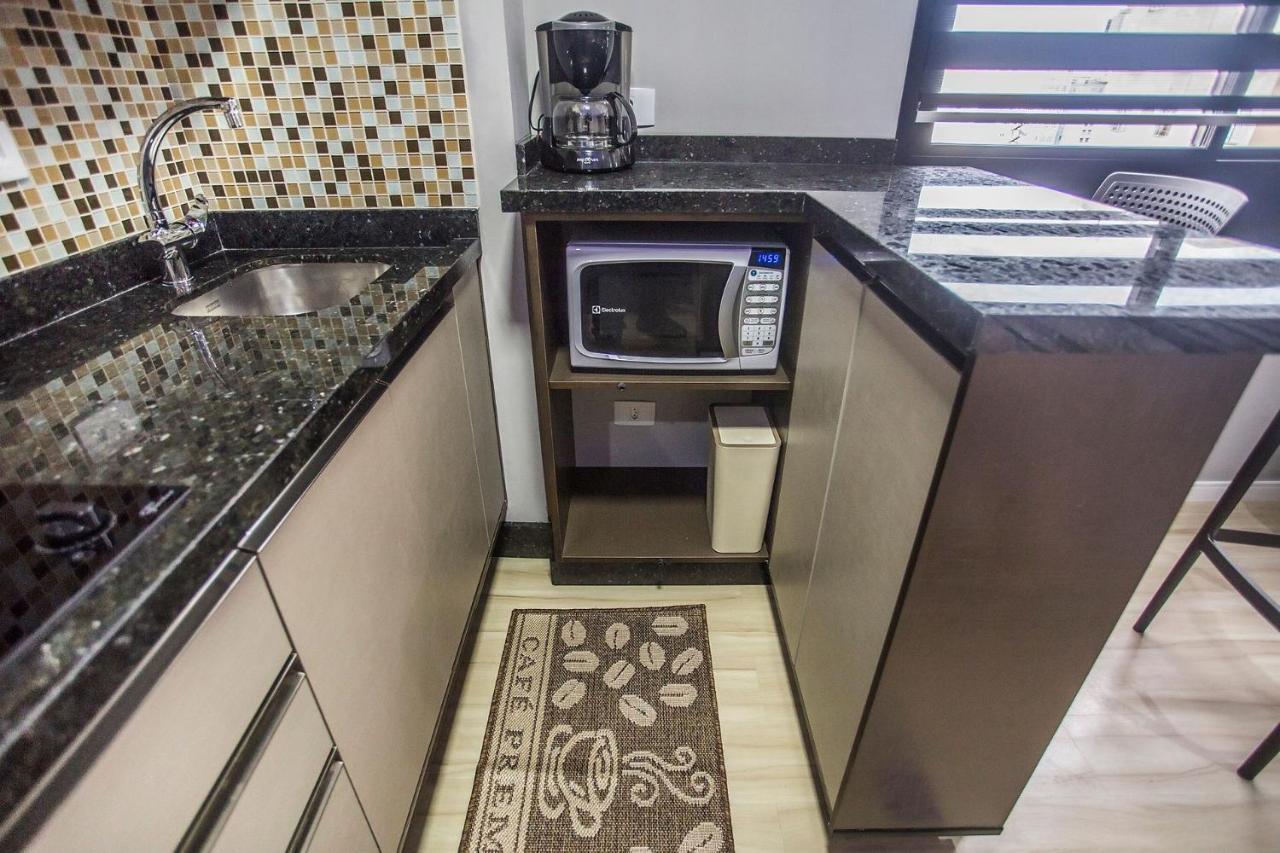 Studio Completo Com Escritorio - All1218 Curitiba Ngoại thất bức ảnh