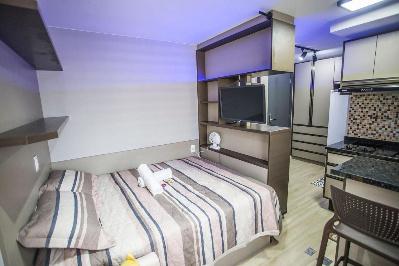 Studio Completo Com Escritorio - All1218 Curitiba Ngoại thất bức ảnh