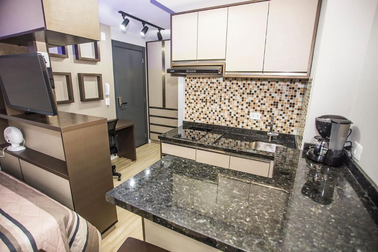 Studio Completo Com Escritorio - All1218 Curitiba Ngoại thất bức ảnh