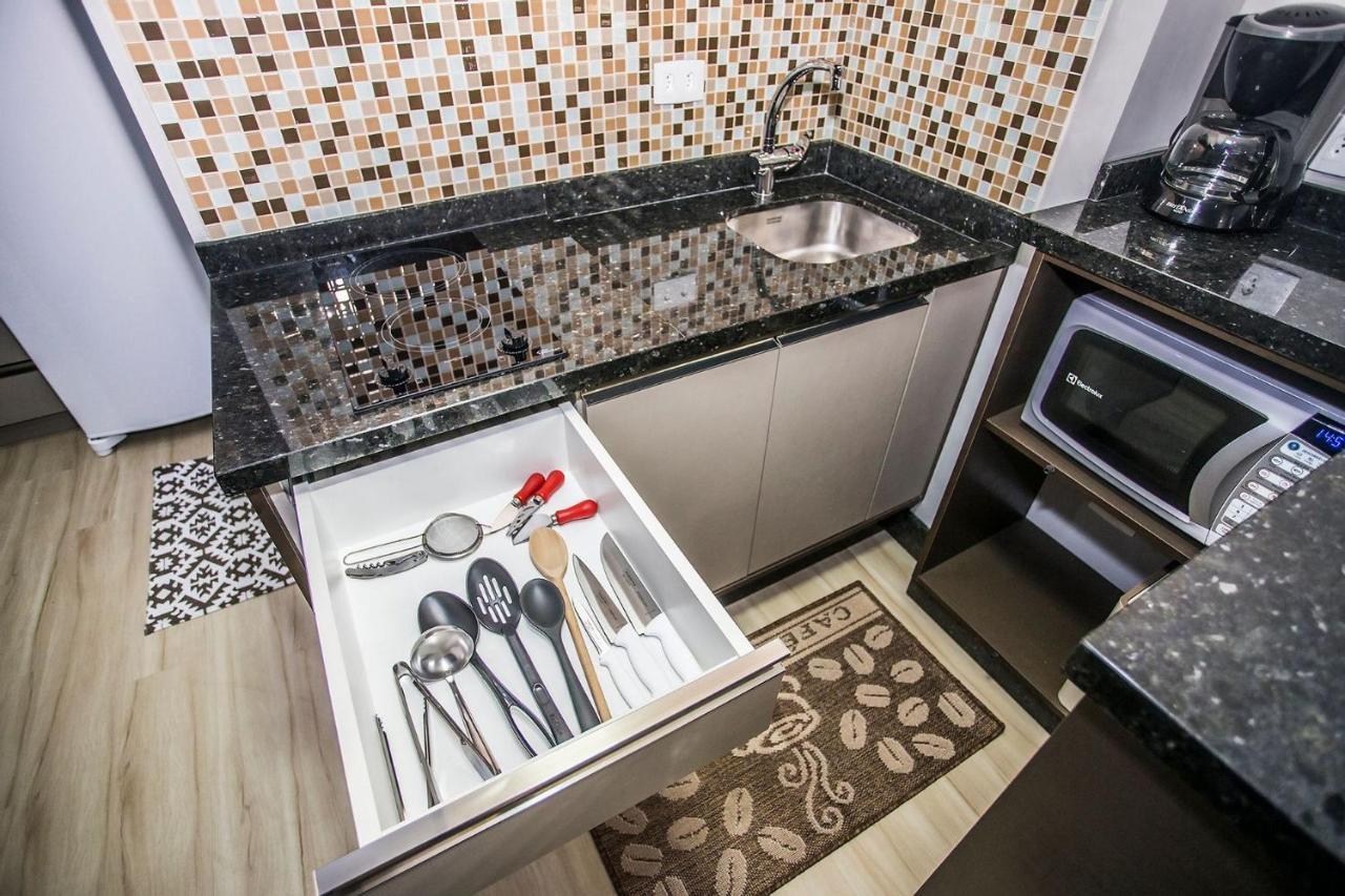 Studio Completo Com Escritorio - All1218 Curitiba Ngoại thất bức ảnh